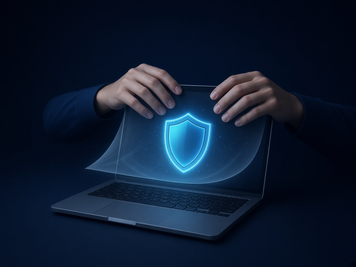 Ilustração de privacidade e proteção das informações no navegador.